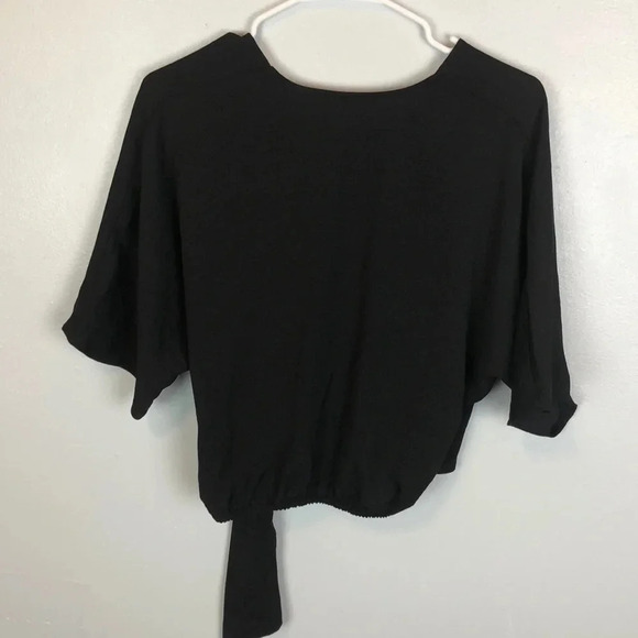 TopShop NWT Buckle Wrap Crop Top Size 4 - Picture 3 of 9